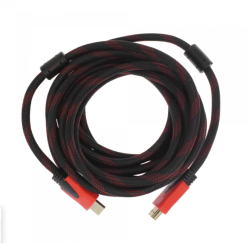 Καλώδιο HDMI αρσενικό σε HDMI αρσενικό 1.4 version gold plated 5m 1080P - OEM