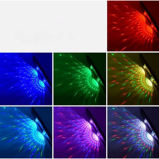 USB LED φώτορυθμικό D88 με 7 χρώματα - ΟΕΜ