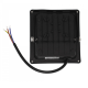 LED αδιάβροχος προβολέας dimmable 10W 220V RGB 900LM IP65 με τηλεχειριστήριο μαύρος - OEM