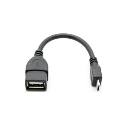 OTG USB Θηλυκό σε Micro USB Αρσενικό 0.20m OEM