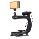 Σταθεροποιητής Κάμερας Χειρός Steadycam U-Grip Σχήματος C με Φωτισμό LED Puluz PKT3013.