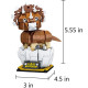 Παιχνίδι δεινόσαυρος Building Blocks Triceratops Andowl με 288 κομμάτια συναρμολόγησης Παιχνίδι δεινόσαυρος Building Blocks Triceratops Andowl με 288 κομμάτια συναρμολόγησης