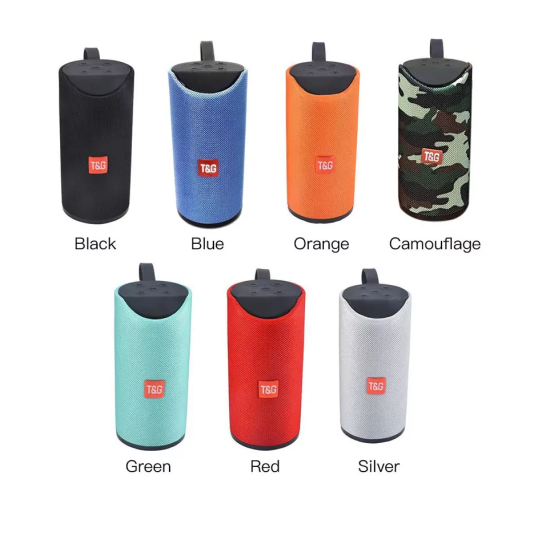 Φορητό Ηχείο T&G TG113 Wireless Bluetooth Speaker Portable Mini, σε μαύρο χρώμα