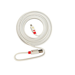 GRIFFIN Premium Flat USB Άσπρο Καλώδιο 3m GTUW-3 - OEM