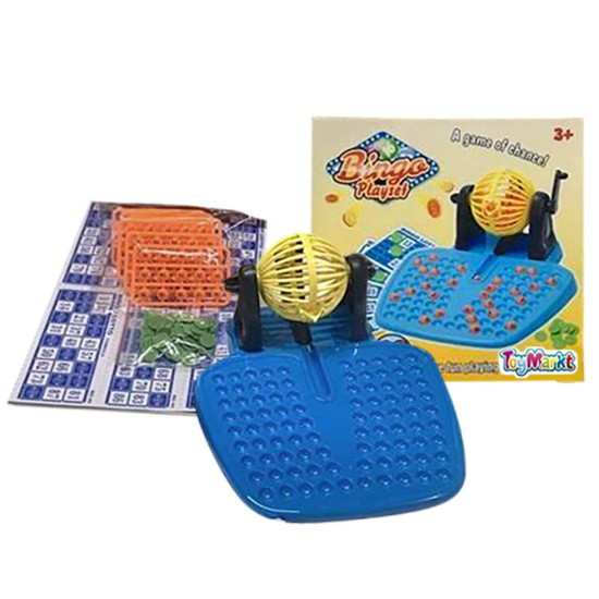 Bingo με Καρτέλες & Νούμερα 24x23x10cm ToyMarkt 891748