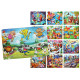 Παζλ Ξύλινο 60 τεμ Ζωάκια 30x22,5xcm ToyMarkt 891932