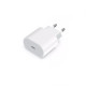 Γρήγορος φορτιστής 25W με θύρα type C άσπρο ΟΕΜ
