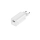 Γρήγορος φορτιστής 65W με θύρα USB-A και type C-1 άσπρο ΟΕΜ
