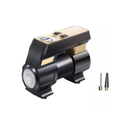 Φορητός αεροσυμπιεστής ελαστικών Μαύρο - Χρυσό ΟΕΜ