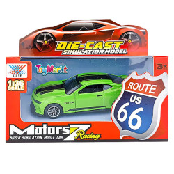 Pull Back Μεταλλικό Route 66 15x12x6cm ToyMarkt 902336