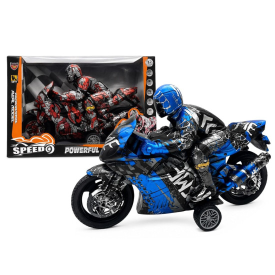 Μότο με Αναβάτη Friction 39x27x15cm ToyMarkt 902400