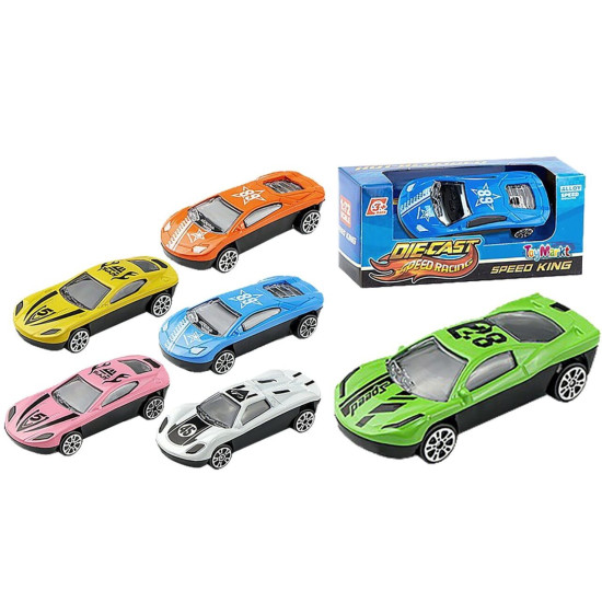 Αυτοκινητάκι die Cast Free Wheels 9x4x3,5cm ToyMarkt 913395
