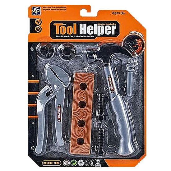 Εργαλεία 8 τεμ Μικρή Καρτέλα 32x23cm ToyMarkt 913452