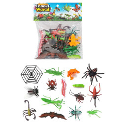 Σετ 15 Έντομα 20x17cm ToyMarkt 913541 Σετ 15 Έντομα 20x17cm ToyMarkt 913541