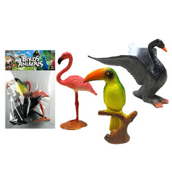 Πουλιά σετ=3τεμ 30x18cm ToyMarkt 913686