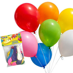 Σετ 24 Μπαλόνια Μικρά & Μεσαία 15τεμ: 15cm & 9τεμ: 18cm ToyMarkt 91110