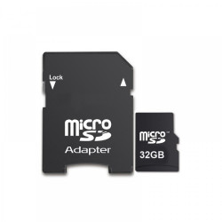 ΚΑΡΤΑ ΜΝΗΜΗΣ MEMORY CARD 32GB MICRO SD CARD + ADAPTER - OEM