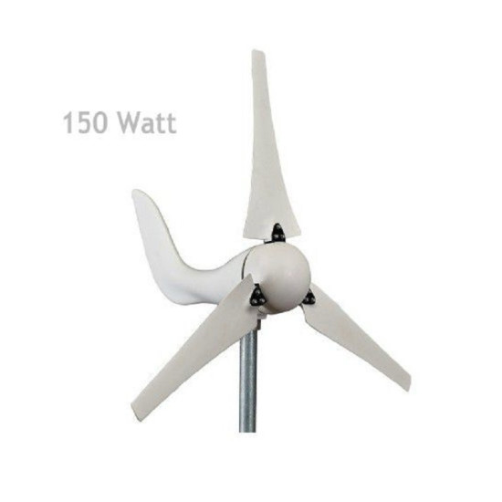 Ανεμογεννήτρια 150w 12V με Ρυθμιστή Φόρτισης – Wind turbine jet 150FS - ΟΕΜ