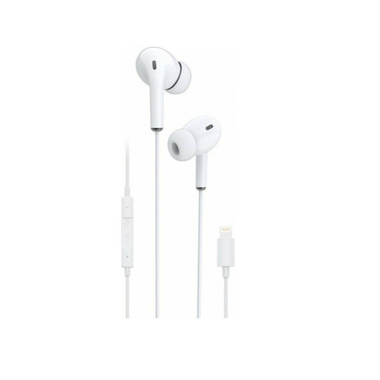 Ακουστικά Handsfree In-ear με Μικρόφωνο και Βύσμα Lightning EZRA EP45-IP