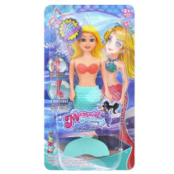 Γοργόνα Κουρδιστή 17cm σε Καρτέλα 23x12x4cm ToyMarkt 922099