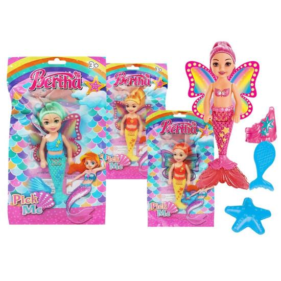 Γοργόνα Πεταλούδα 16cm 25x13x2cm ToyMarkt 922114