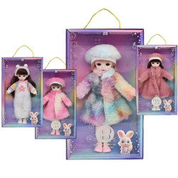 Κούκλα Χειμερινή Ένδυση 35x20x7cm ToyMarkt 922126