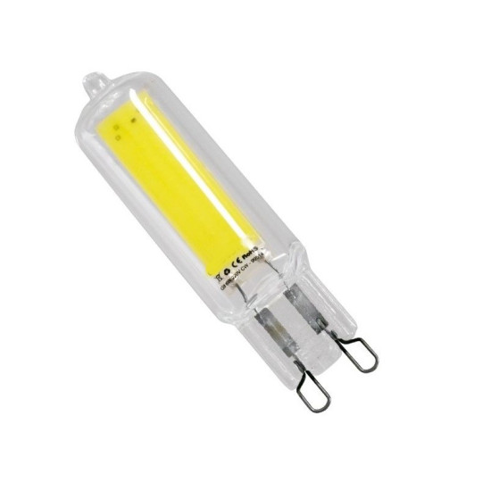 Λάμπα G9 LED COB 5W 450lm 320° AC 220-240v Ψυχρό Λευκό 6400K - OEM