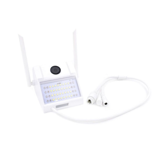 IP Κάμερα Ασφαλείας 1080P 5MP με Ανίχνευση Κίνησης WiFi & Φωτιστικό LED Andowl Q-L417 – Λευκό