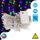 240 χριστουγεννιάτικα led πολύχρωμα RGB λαμπάκια IP44 με διάφανο καλώδιο και πρόγραμμα - ΟΕΜ
