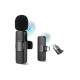 K8 Ασύρματο μικρόφωνο Lavalier Τύπος USB Type C/iPhone ή υποδοχή Android, μαύρο - ΟΕΜ K8 Ασύρματο μικρόφωνο Lavalier Τύπος USB Type C/iPhone ή υποδοχή Android, μαύρο - ΟΕΜ