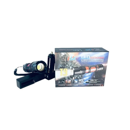 Επαναφορτιζόμενος LED Φακός Τ9 DT-808-484 - OEM
