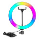 Επιτραπέζιο Τρίποδο Ring Light 33cm με Andowl Q-MG33