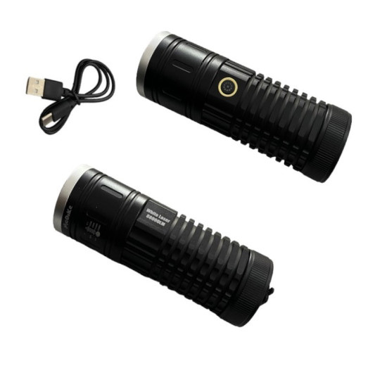 Επαναφορτιζόμενος ισχυρός LED Φακός xhp tg type -c -  OEM 1τεμ. 