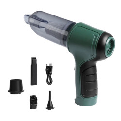 Μίνι φορητό ασύρματό ηλεκτρικό σκουπάκι Και Φυσητήρας 3 σε 1 επαναφορτιζόμενο για υγρή και ξηρή χρήση - ΟΕΜ 