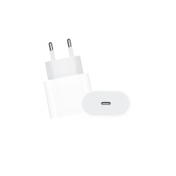 Επιτοίχιος Φορτιστής USB-C (20W) για iPhone 12 και iPad White - OEM