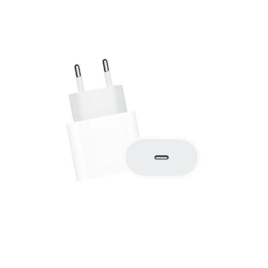 Επιτοίχιος Φορτιστής USB-C (20W) για iPhone 12 και iPad White - OEM
