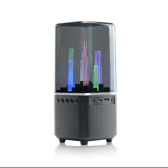 Hotbox rhino ηχείο bluetooth με χρωματιστά led 5w x 2  OEM