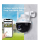 IP Κάμερα Ασφαλείας 1080P 4MP με WiFi & Φως LED OEM.