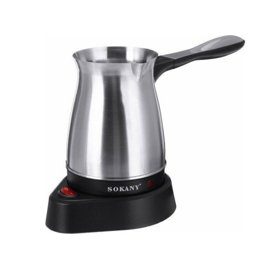 Ηλεκτρικό Mπρίκι Inox 600W, 500ml SOKANY SK-214