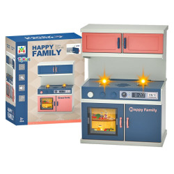 Μικρή Ηλεκτρική Κουζίνα Μπαταρίας 17x14x10cm ToyMarkt 971163