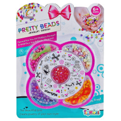 Καρτέλα Χάντρες Pretty Beads 28x21cm ToyMarkt 971194