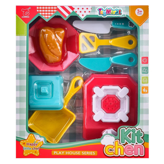 Κουζινικά σε Μικρό Κουτί 24x21x4cm ToyMarkt 971209