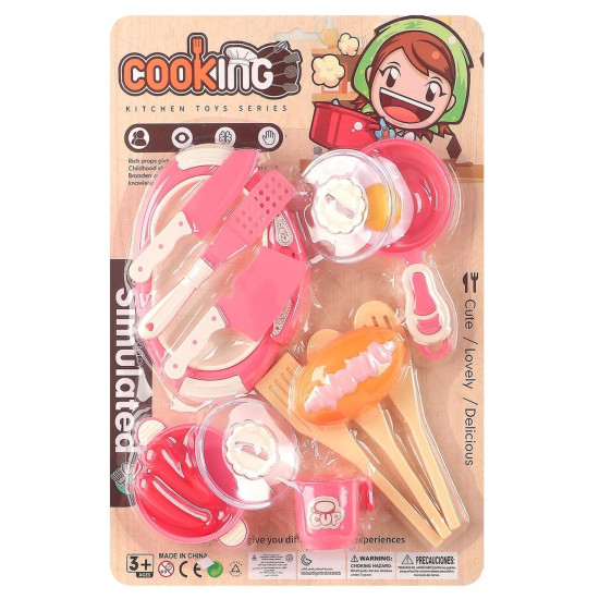 Καρτέλα Cooking Μαχαίρια Κουτάλες 38x26cm ToyMarkt 971283
