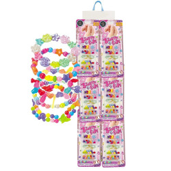 Καρτέλα Πολύχρωμες Χάντρες 24x10cm ToyMarkt 971302