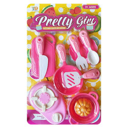 Κουζινικά Pretty Girl σε Καρτέλα 39x24x5cm ToyMarkt 971340