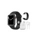 Watch 8 Smartwatch GR-88 με Ακουστικά - Μαύρο  - ΟΕΜ