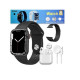 Watch 8 Smartwatch GR-88 με Ακουστικά - Μαύρο  - ΟΕΜ