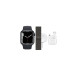 Watch 8 Smartwatch GR-88 με Ακουστικά - Μαύρο  - ΟΕΜ