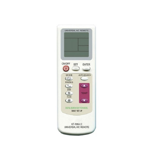 Τηλεχειριστήριο Για Όλα Τα Κλιματιστικά Universal AirCondition Remote Control  KT-100A II – ΟΕΜ