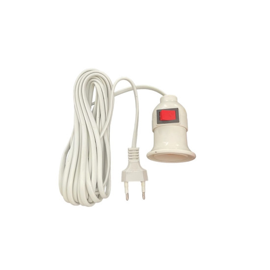 Κρεμαστό Φωτιστικό E27 με βύσμα EU Cable - ΟΕΜ